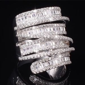 Sterling Silver Cubic Zirconia Women's Ring